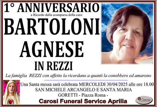 BARTOLONI AGNESE