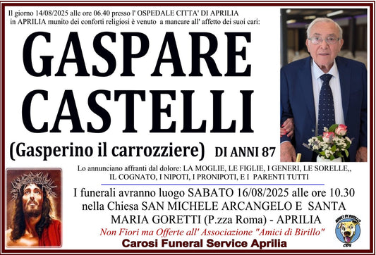 GASPARE CASTELLI