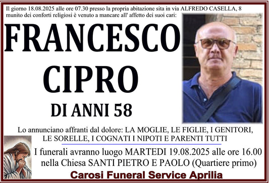 FRANCESCO CIPRO