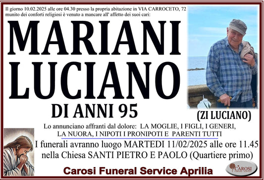 MARIANI LUCIANO
