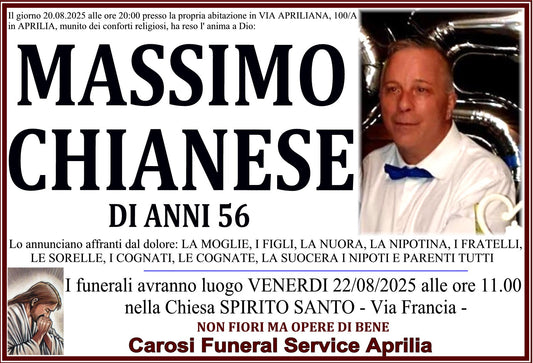 MASSIMO CHIANESE