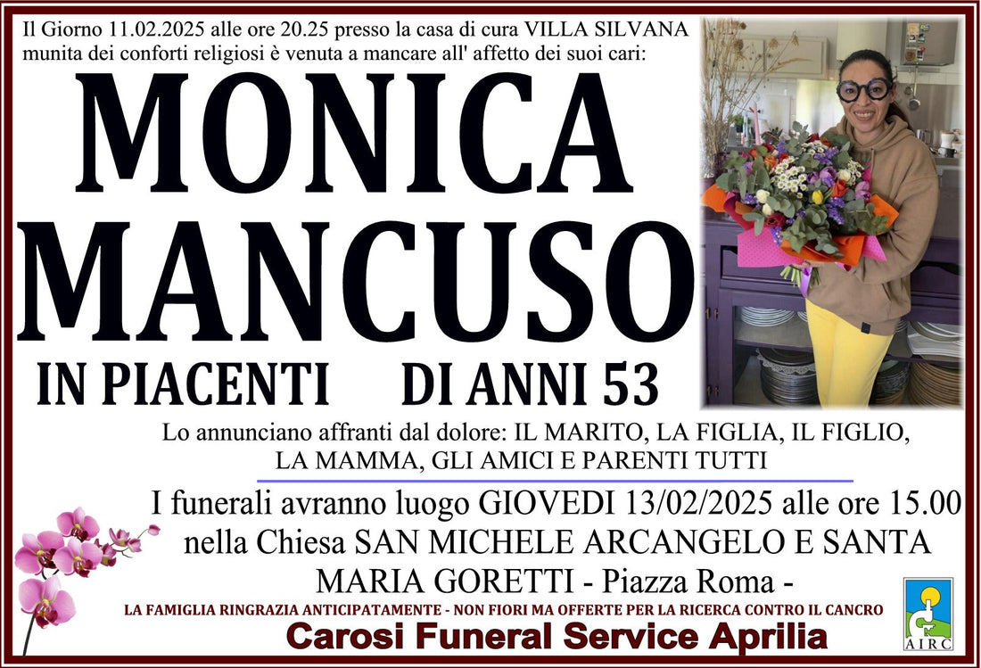 MONICA MANCUSO