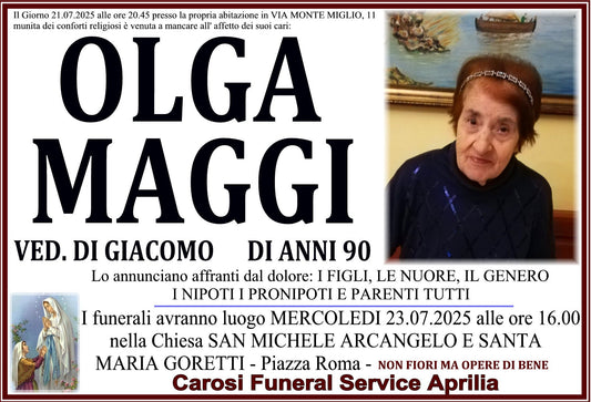 OLGA MAGGI