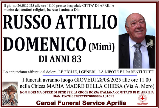 RUSSO DOMENICO ATTILIO