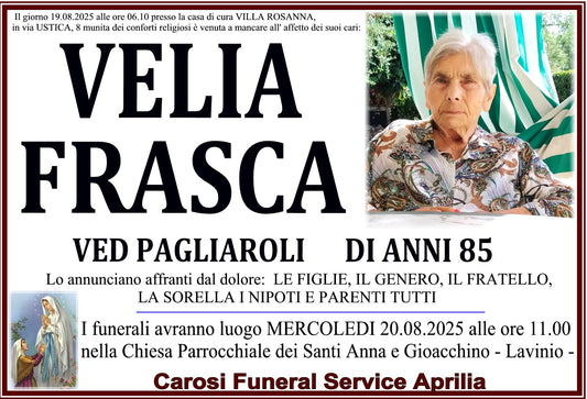 VELIA FRASCA
