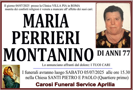MARIA PERRIERI MONTANINO