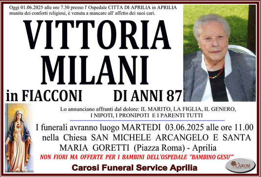 VITTORIA MILANI