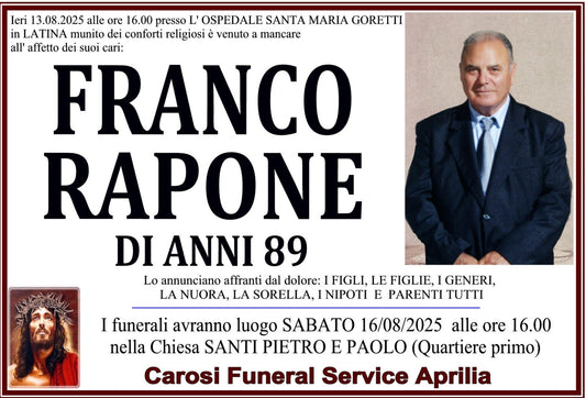 FRANCO RAPONE