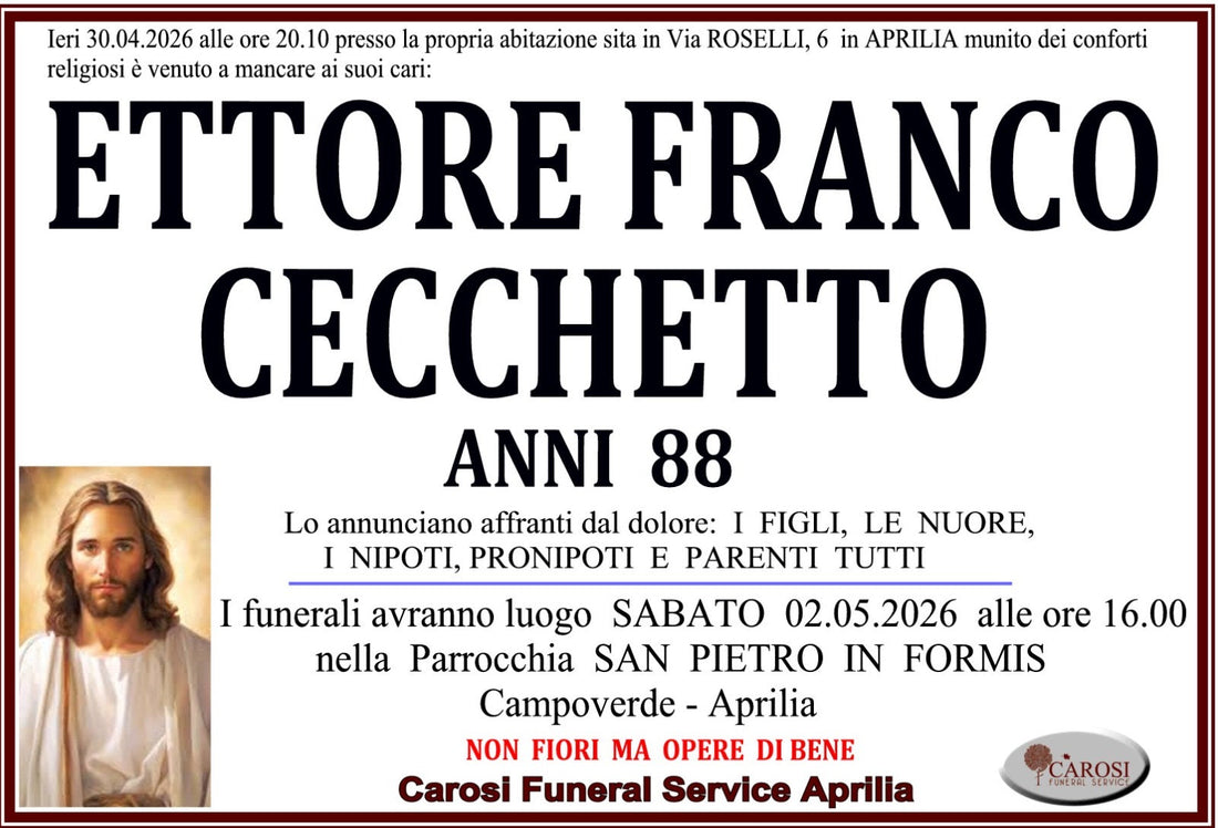 ETTORE FRANCO CECCHETTO