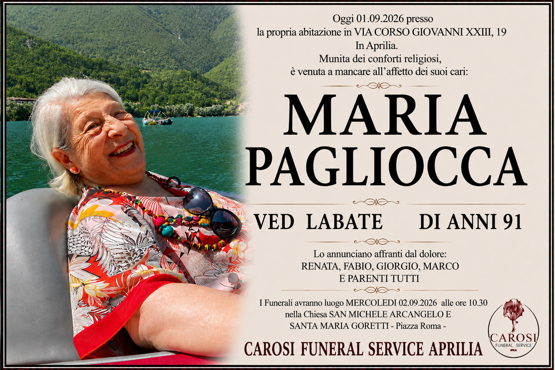 MARIA PAGLIOCCA