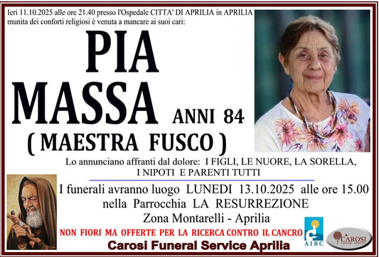 PIA MASSA