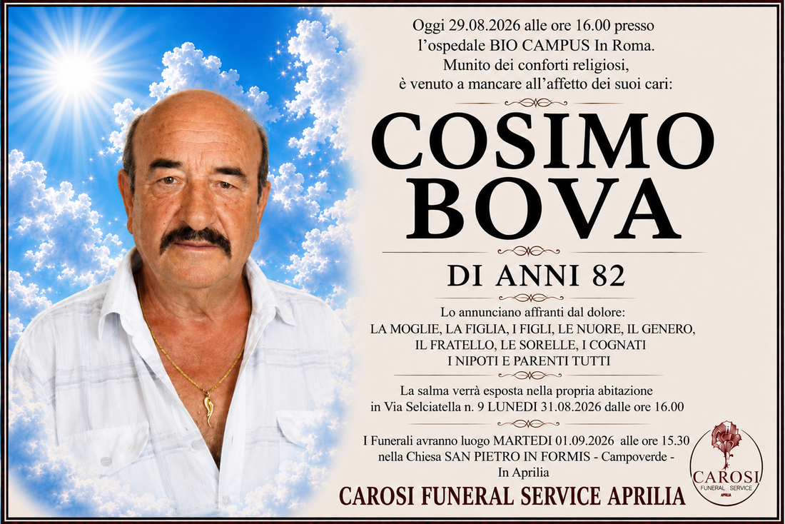 COSIMO BOVA