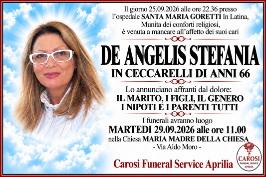 DE ANGELIS STEFANIA