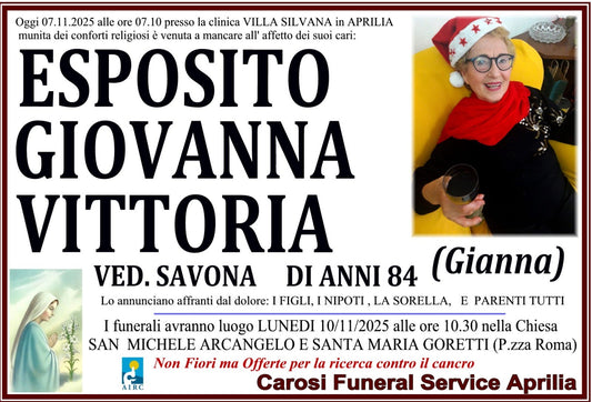 ESPOSITO GIOVANNA VITTORIA