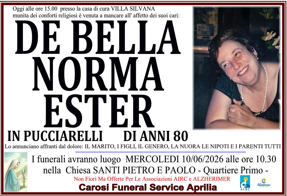 DE BELLA NORMA ESTER
