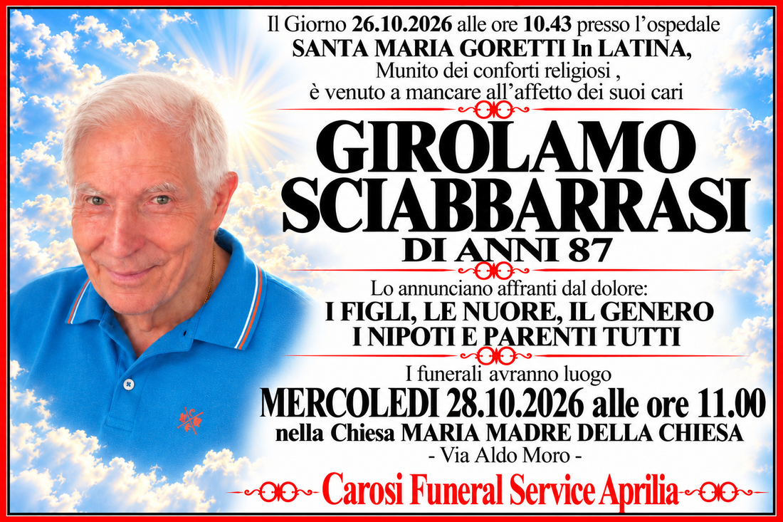GIROLAMO SCIABBARRASI