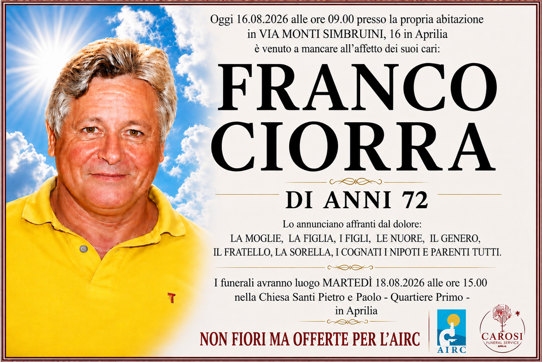 FRANCO CIORRA