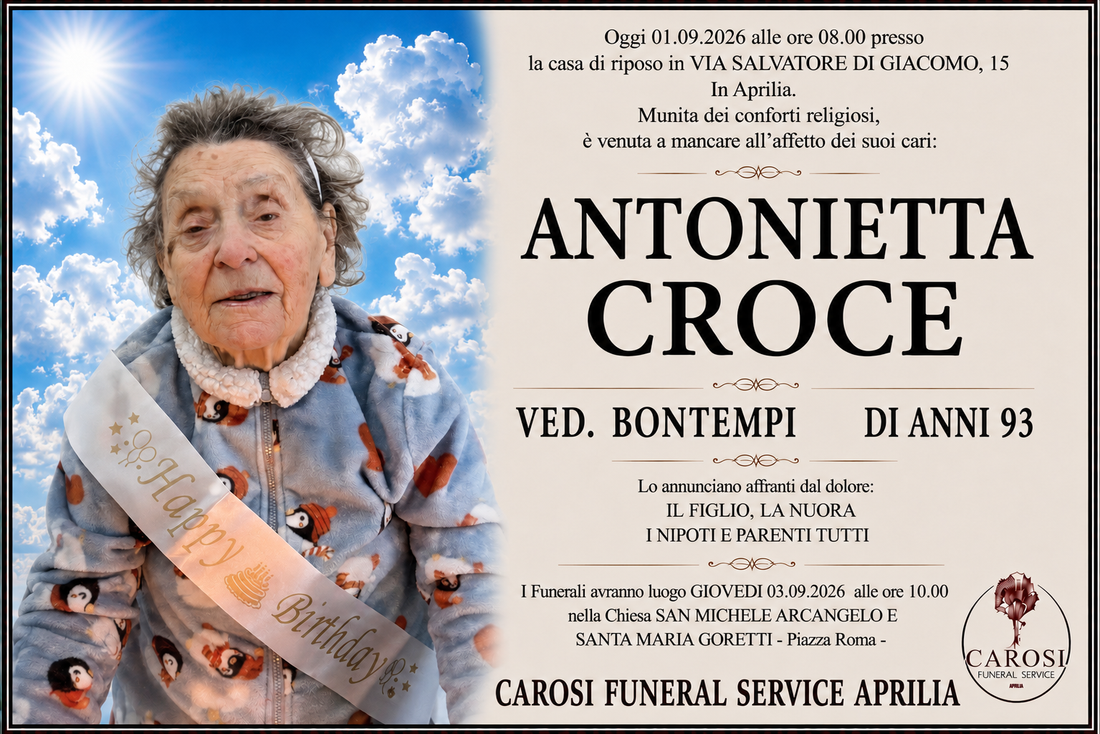 ANTONIETTA CROCE