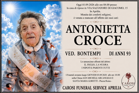 ANTONIETTA CROCE
