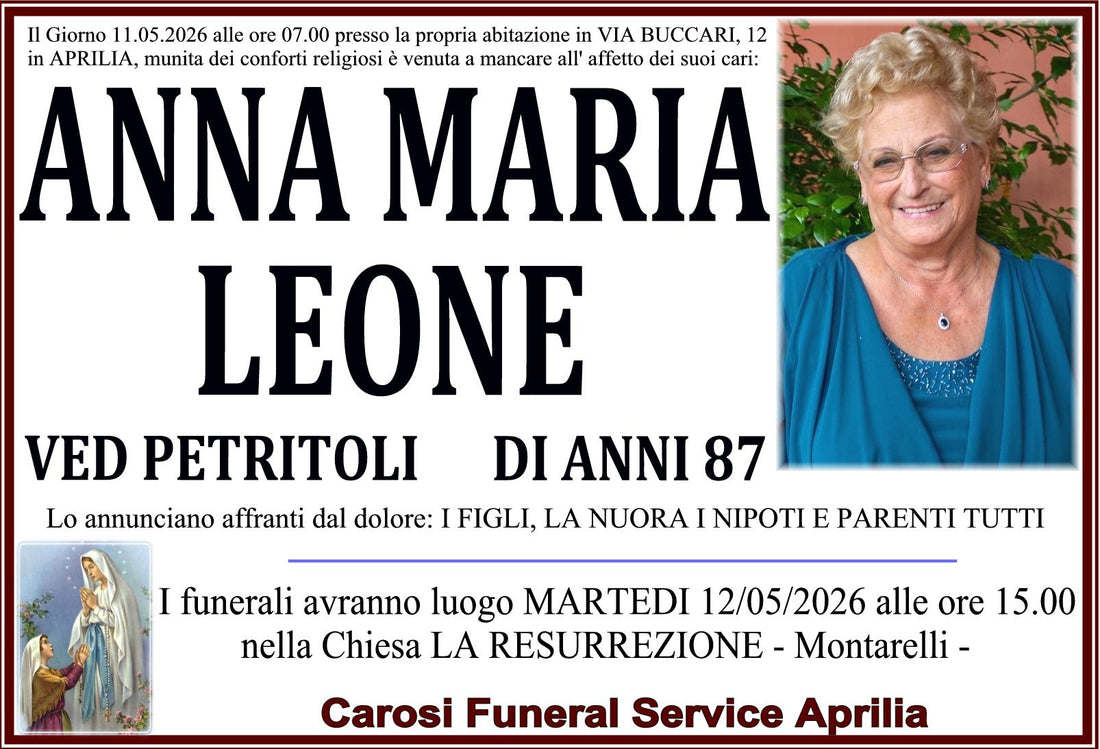 ANNA MARIA LEONE