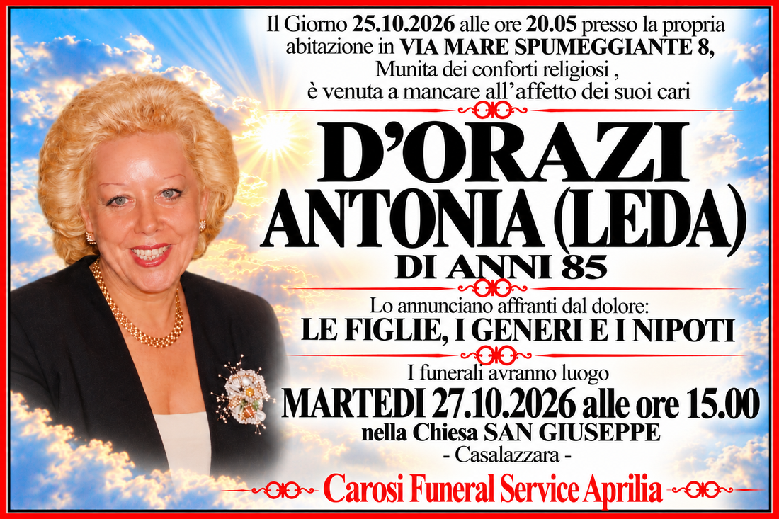 D’ORAZI ANTONIA