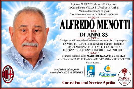 ALFREDO MENOTTI