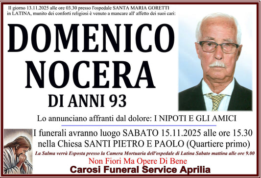 NOCERA DOMENICO