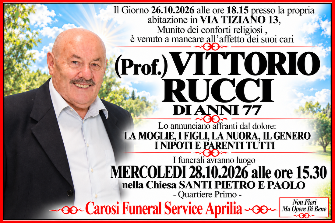 RUCCI VITTORIO