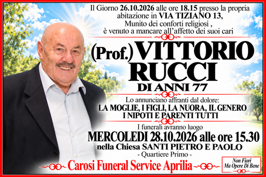 RUCCI VITTORIO