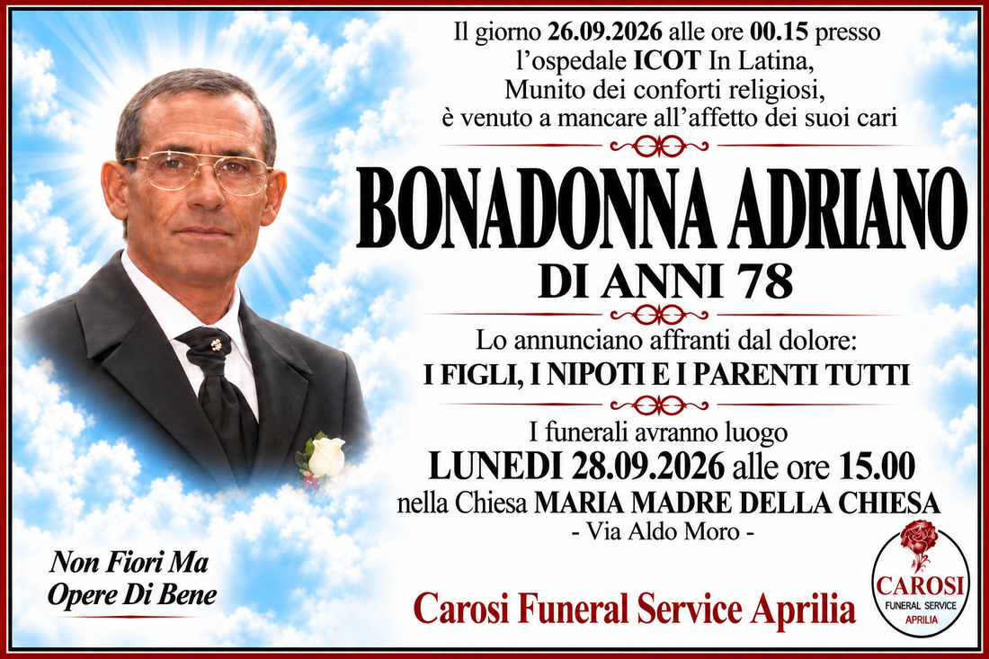 BONADONNA ADRIANO