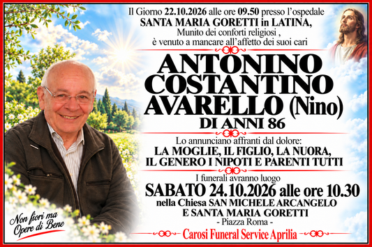 ANTONINO COSTANTINO AVARELLO