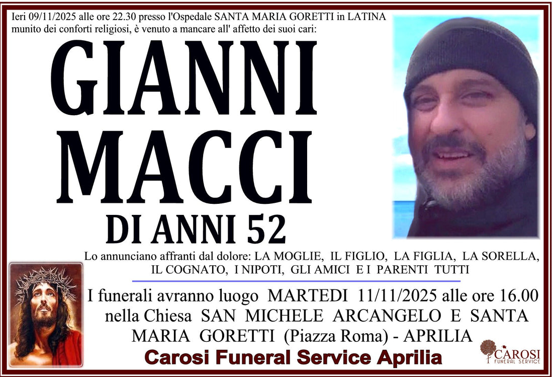 GIANNI MACCI