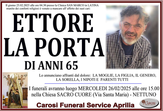ETTORE LA PORTA