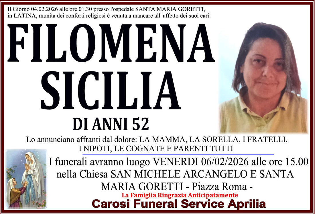 FILOMENA SICILIA