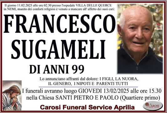 FRANCESCO SUGAMELI