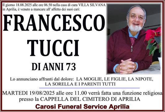 FRANCESCO TUCCI