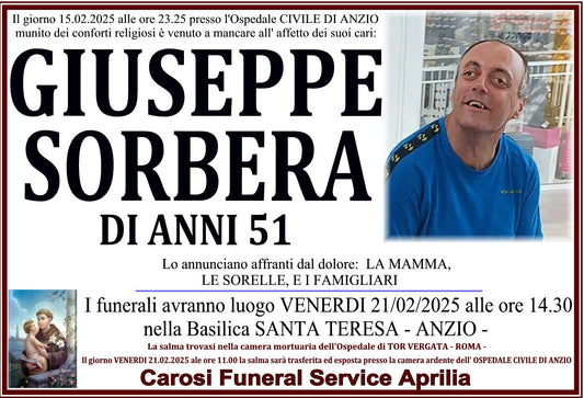 SORBERA GIUSEPPE