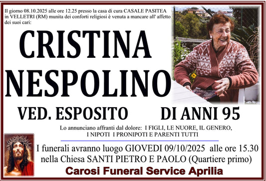 CRISTINA NESPOLINO