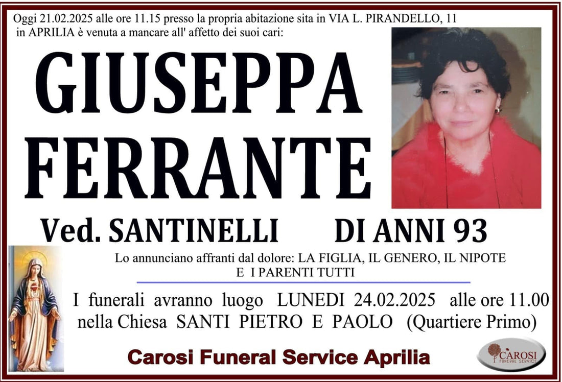 GIUSEPPA FERRANTE