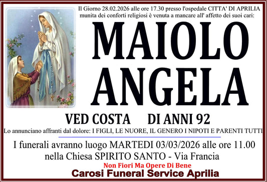 MAIOLO ANGELA