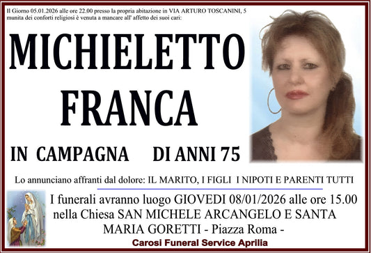 MICHIELETTO FRANCA