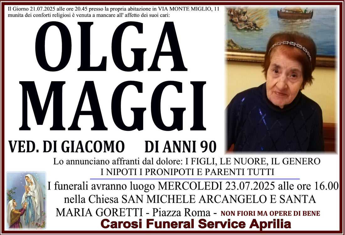OLGA MAGGI