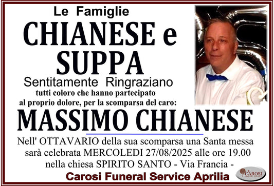 MASSIMO CHIANESE