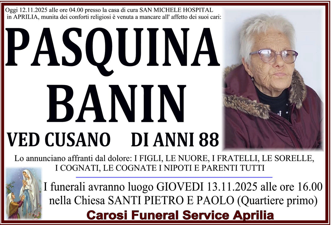 PASQUINA BANIN