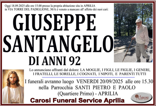GIUSEPPE SANTANGELO