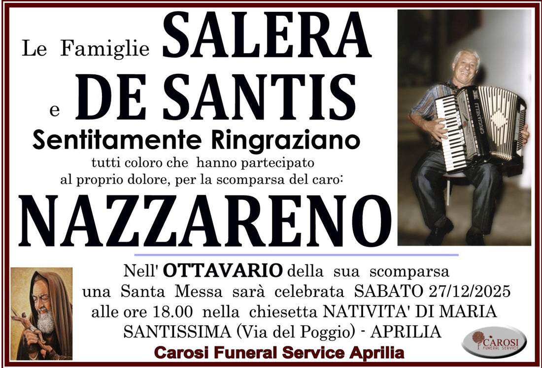 OTTAVARIO DE SANTIS NAZZARENO