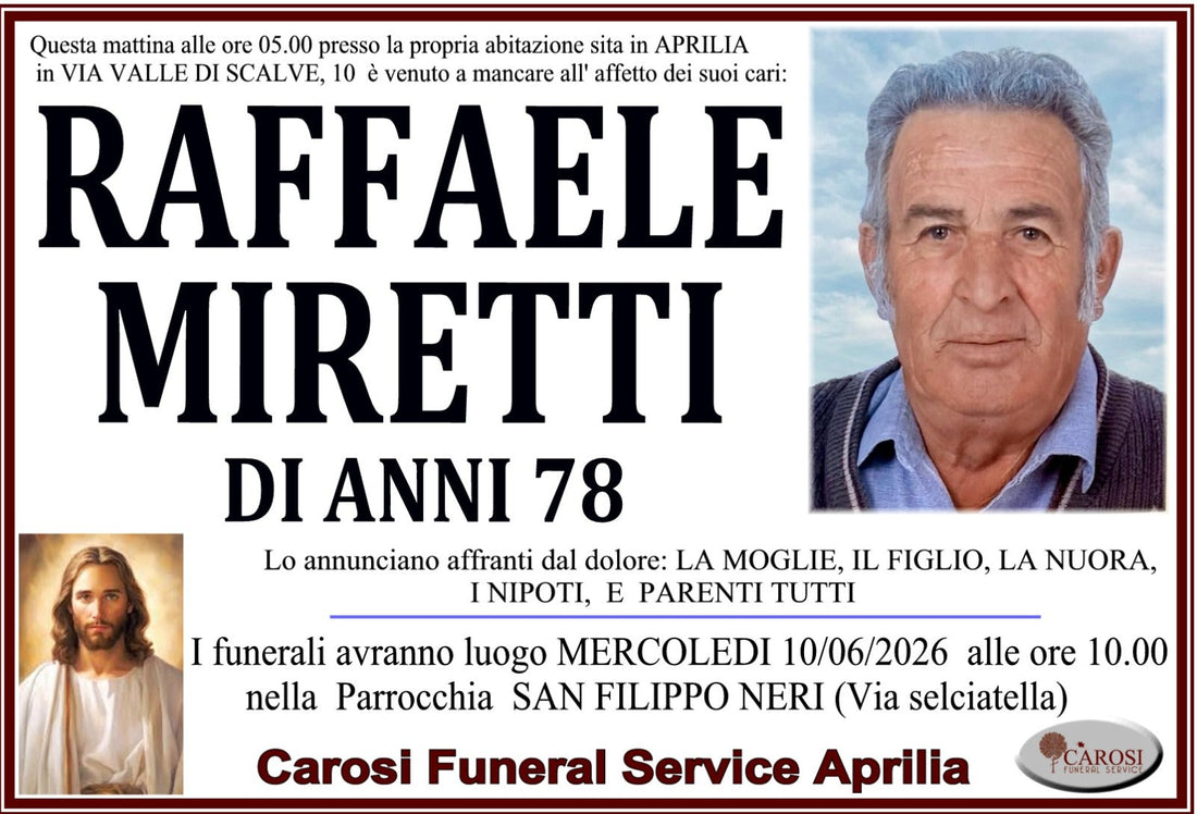 MIRETTI RAFFAELE