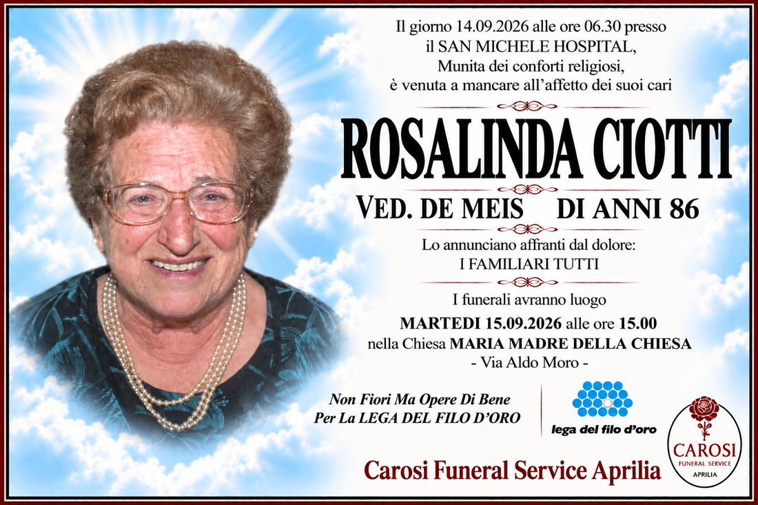 ROSALINDA CIOTTI