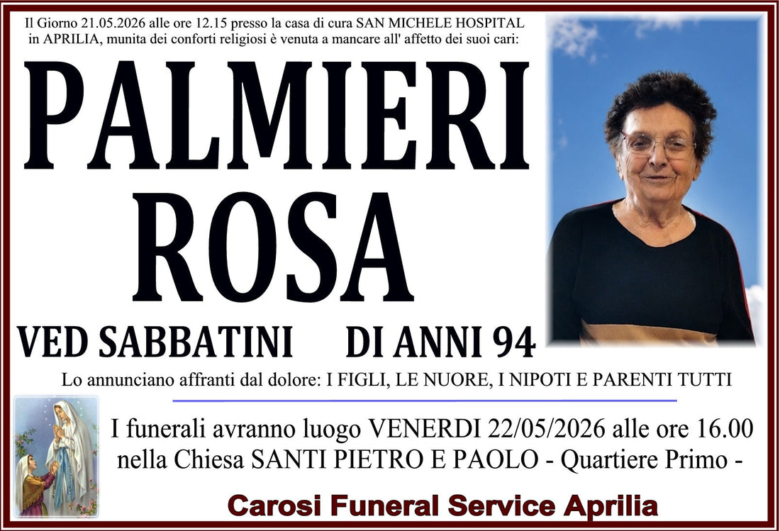 ROSA PALMIERI