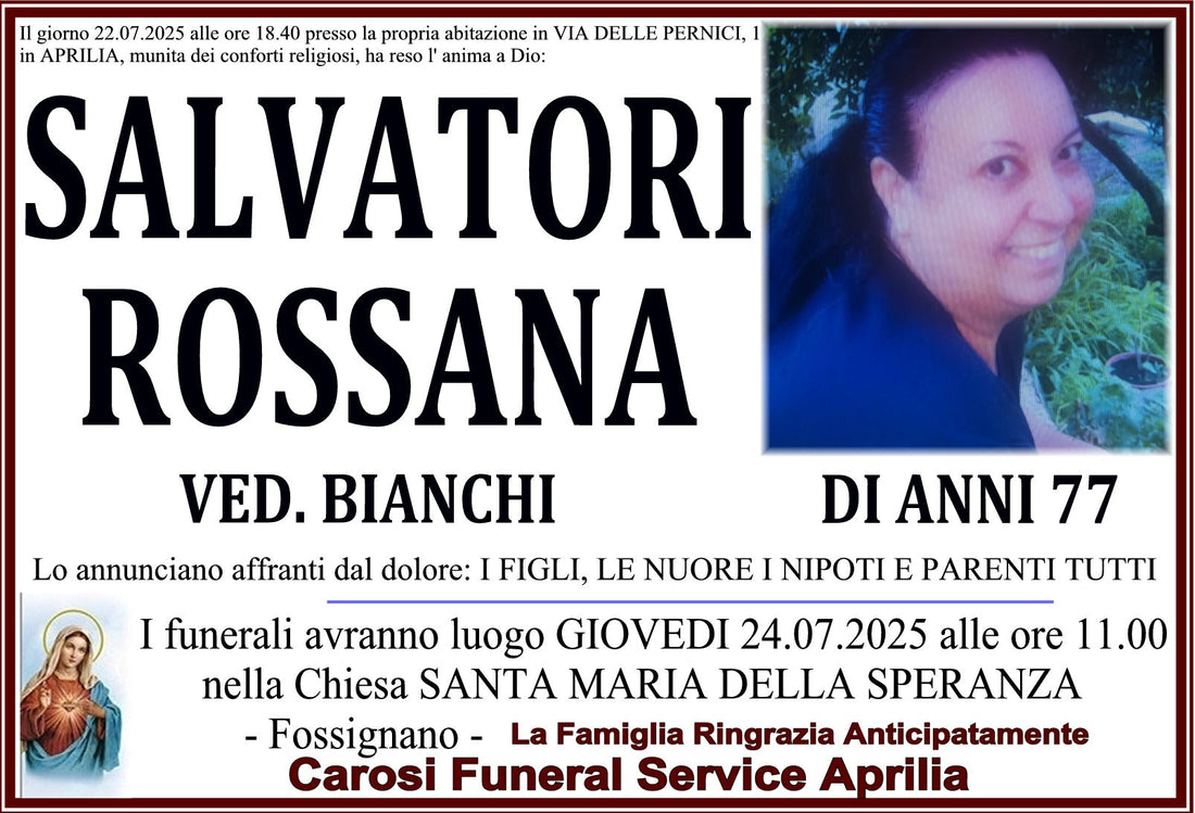 SALVATORI ROSSANA